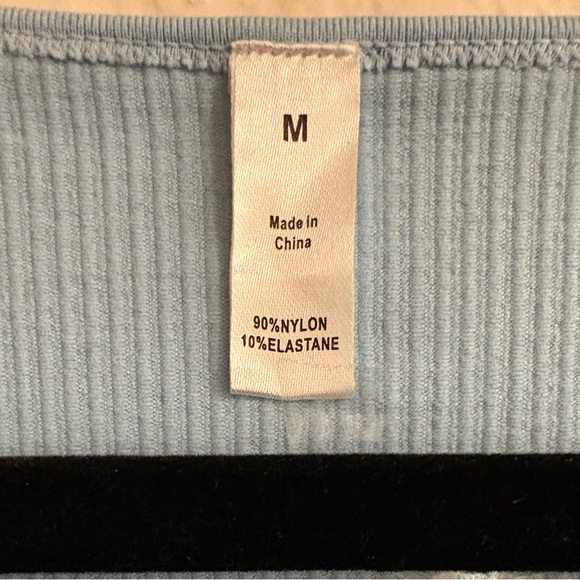 Solid Ribbed Bodycon Jumpsuit - Picture 7 of 8